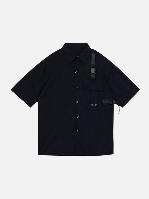 Darkwear Ribbon Short Sleeve Shirt