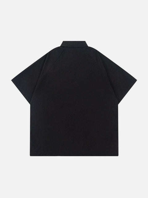 Big Pocket Zipper Shirt
