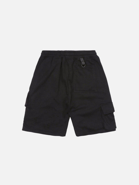 Buckle Pocket Cargo Shorts