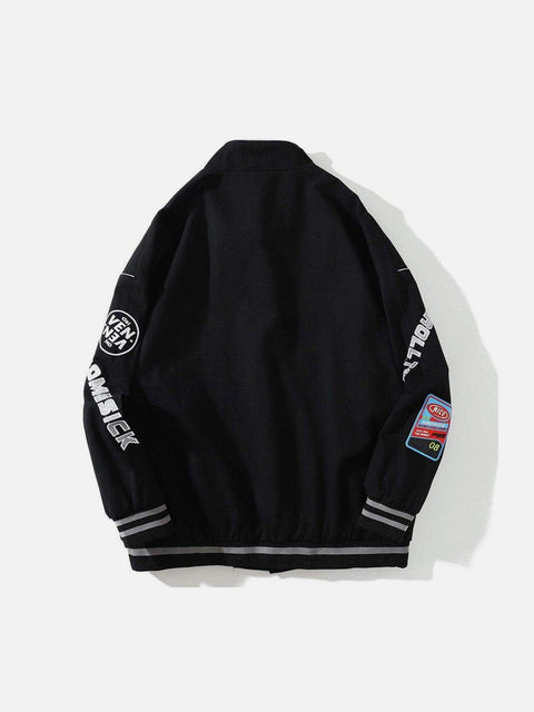 Energetic Reflective Strips Jacket