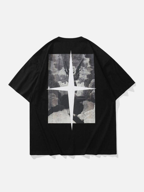 Angel Cross Graphic Tee