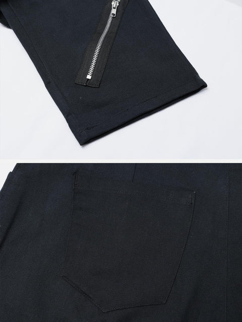 Punk Metal Decoration Pants