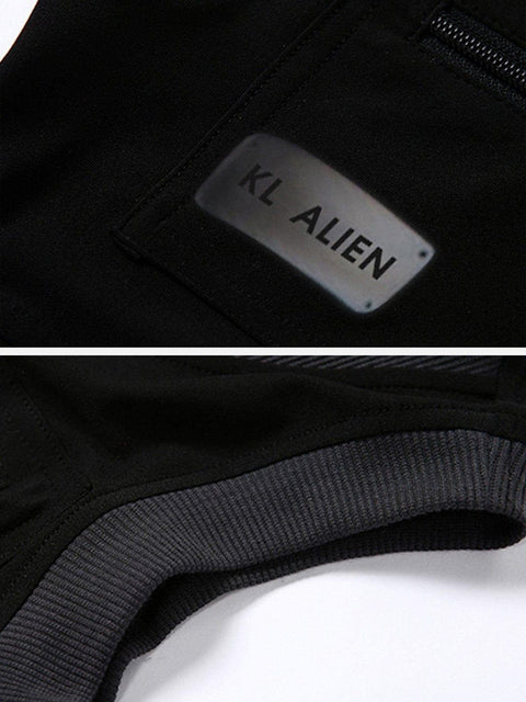 Techwear Patchwork Chain Vest