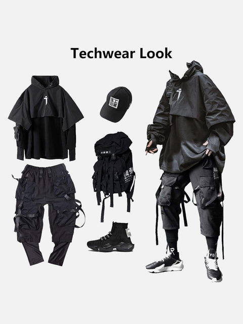 Cyberpunk Combat Functional Hoodies