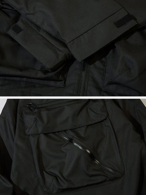 Large Back Pocket Cargo Jacket