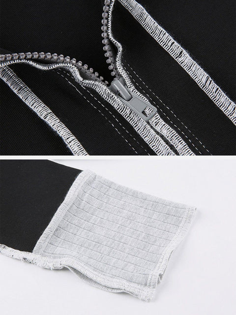 Sewing Thread Long Sleeve T Shirts