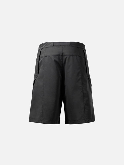 Double Ribbon Curved Shorts
