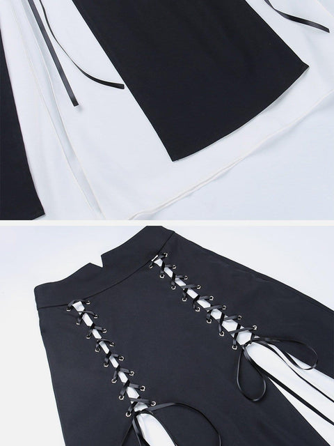 Double Slits Skirt