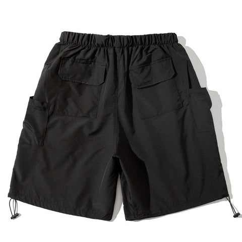 Big Pocket Drawstring Cargo Shorts