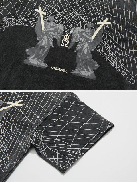 Washed Angel Graphic Tee