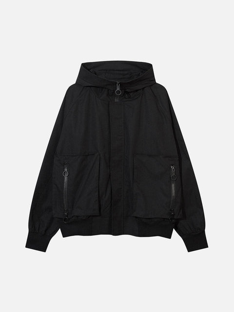 Big Pocket Zip Up Jacket