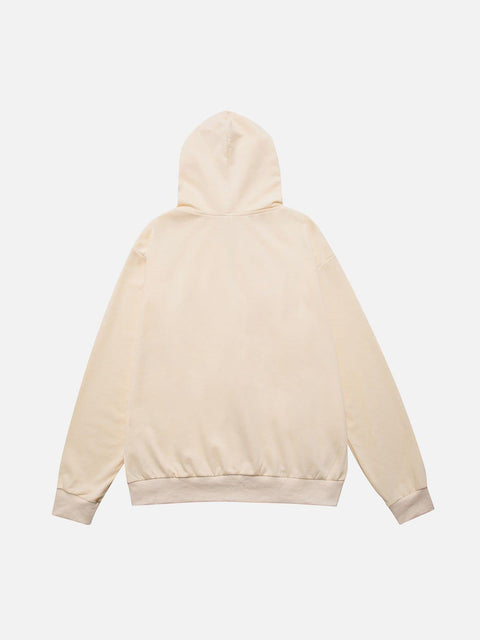 Embroidery Letters Hoodie
