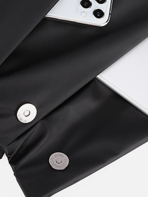 Waterproof Pleated Crossbody Bag