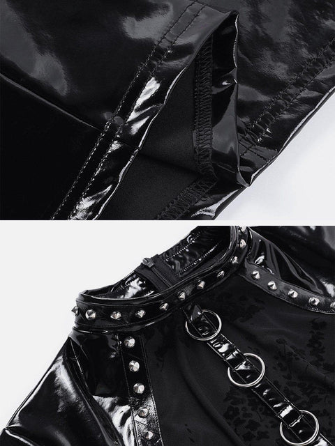 Rivet Patchwork Dress
