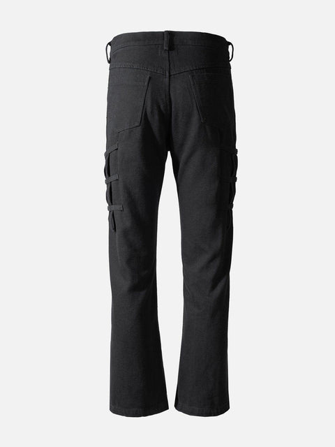 Zip Up Side Pocket Pants