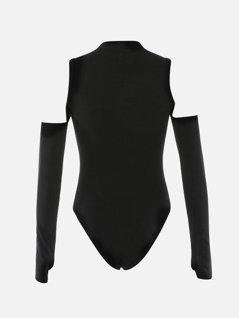 Tight High Neck Sexy Jumpsuit