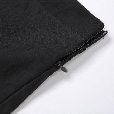 High Waist Cut-out Flared Pants