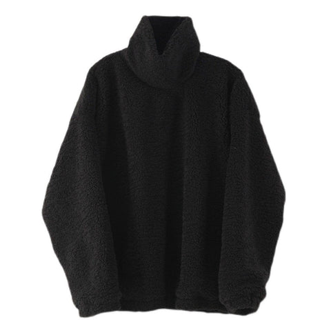 Turtleneck Sherpa Sweatshirt