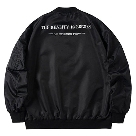 Metallic Light Hidden Zipper Pocket Jacket