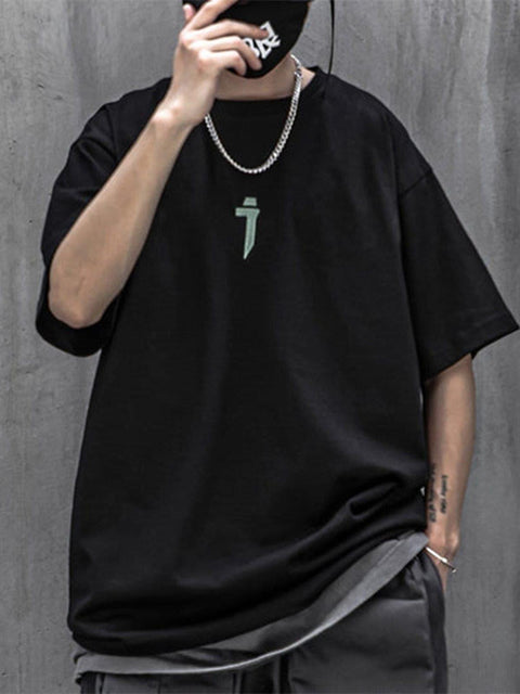 Cyberpunk Devil Embroidery Tee