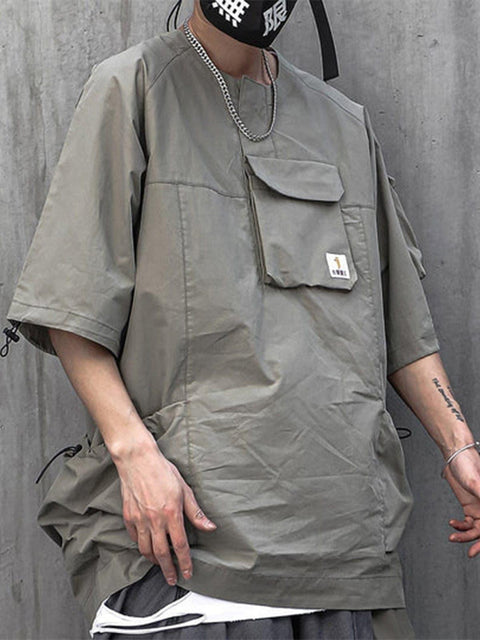Combat Drawstring Cargo Tee