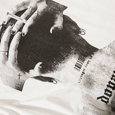 Phantom Alphabet Prisoner Print Sweatshirt