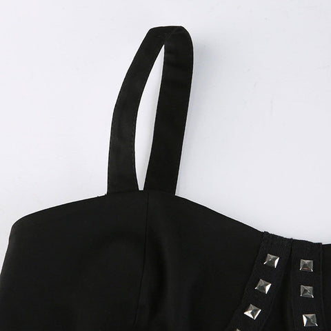 Dark Chain Rivet Vest