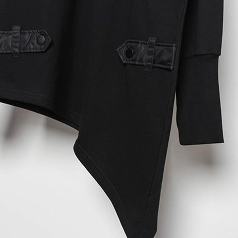 Dark Function Asymmetric Patchwork Sweatshirt