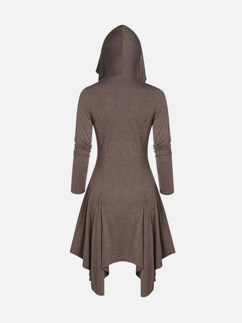 Loose Stretch Solid Dress