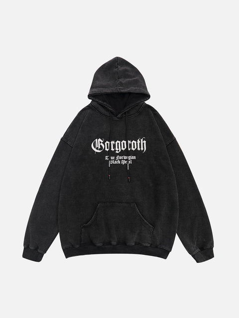Cross Washed Hoodie