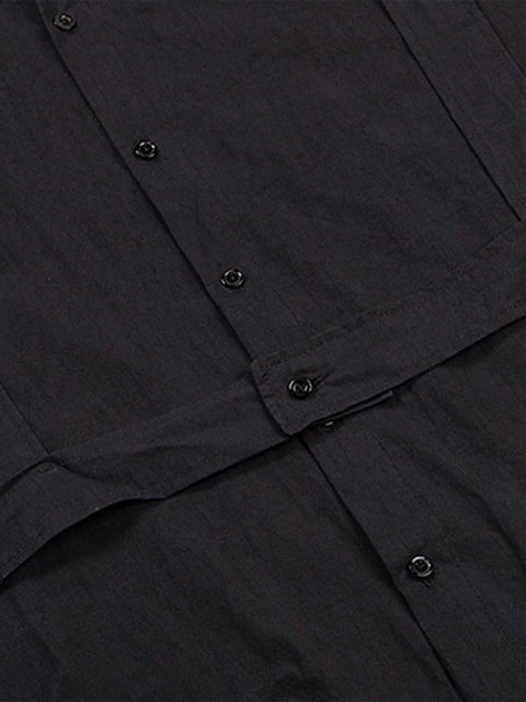 Dark Function Strap Oversized Long Sleeve Shirt