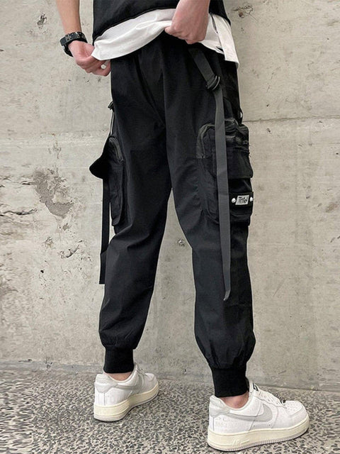 Combat Zipper Big Pockets Cargo Pants