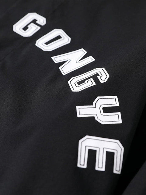 Functional Print Oversize Shirt