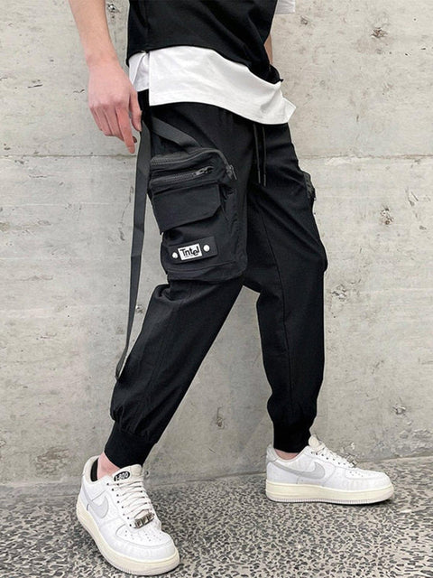 Combat Zipper Big Pockets Cargo Pants