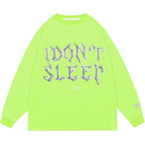 Mercury Letters Print Sweatshirt