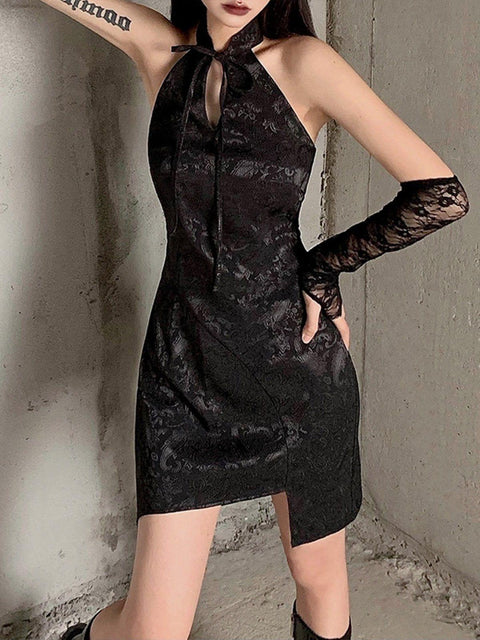 Lace Jacquard Dress