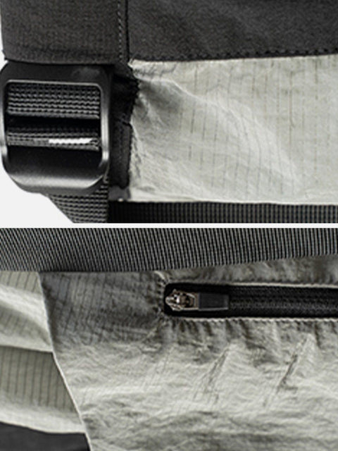 Patchwork Samurai Cargo Shorts