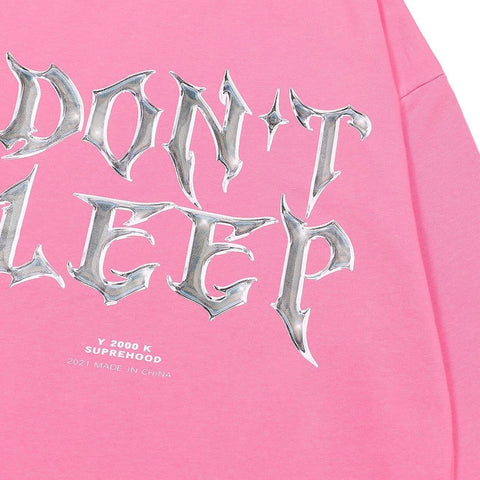 Mercury Letters Print Sweatshirt