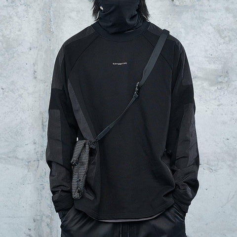 Functional Ninja Patchwork Sweatshirt