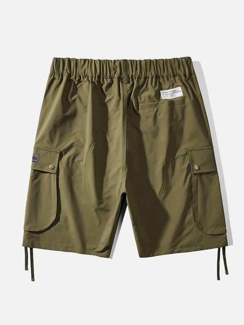 Drawstring Elastic Shorts