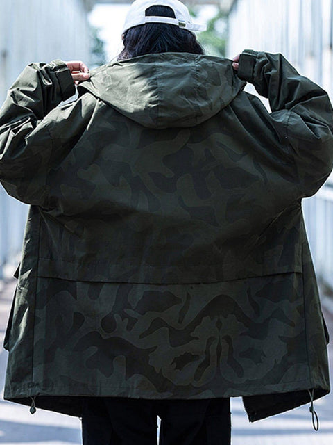 Patchwork Camouflage Jacket