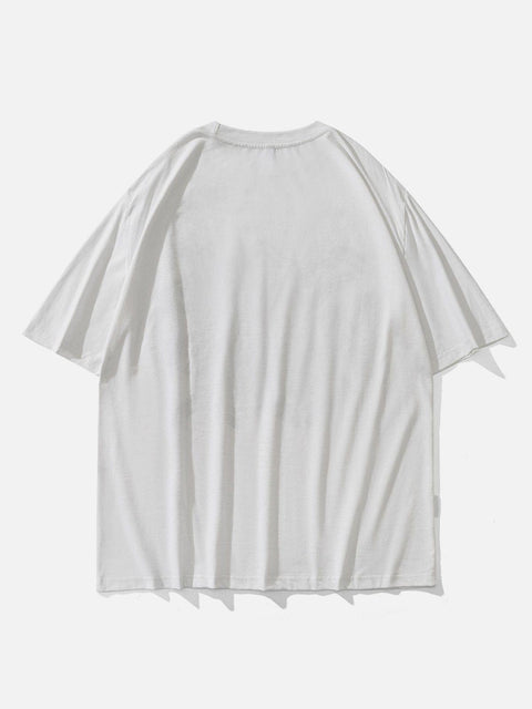 Abstract Letters Graphic Tee