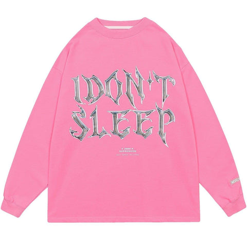 Mercury Letters Print Sweatshirt