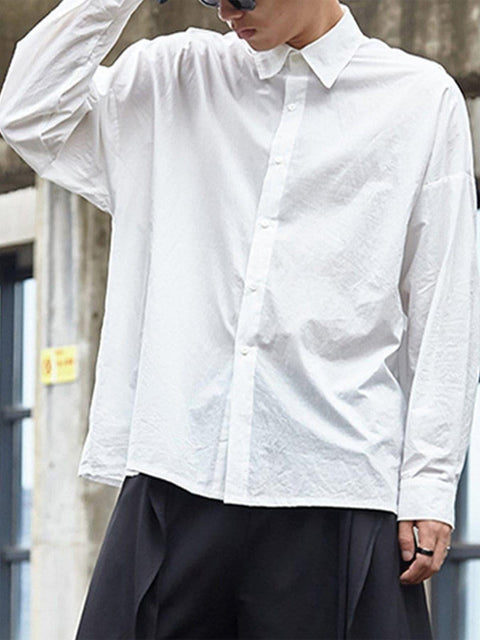 Dark Function Strap Oversized Long Sleeve Shirt