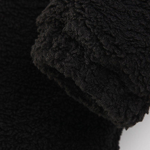 Turtleneck Sherpa Sweatshirt
