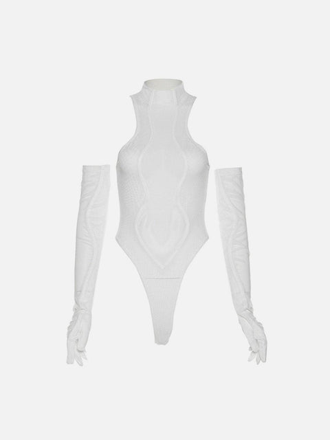 Sexy Mesh Perspective Jumpsuit