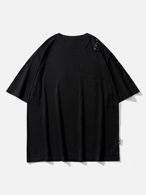 Angel Statue Rivet Graphic Tee