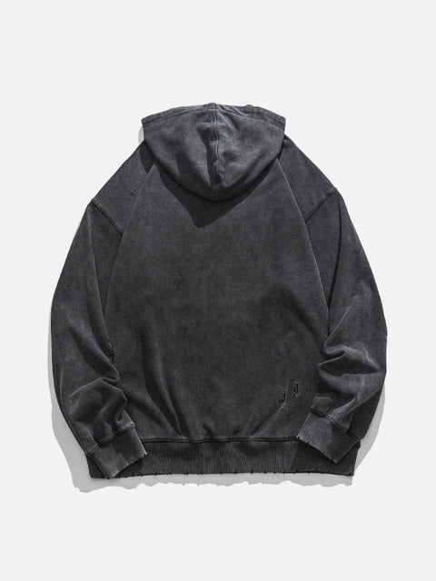 Gothic Alphabet Cut Hoodie