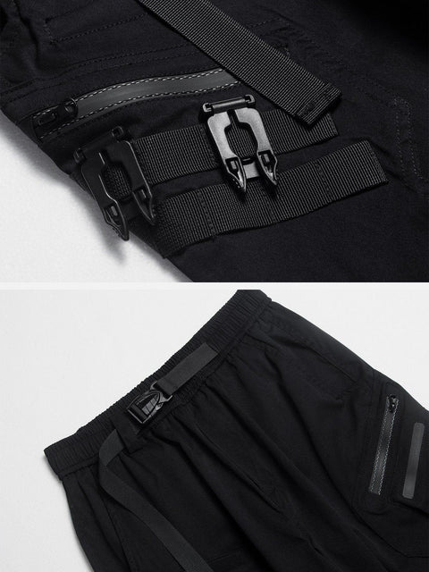 Slant Pocket Skinny Cargo Pants