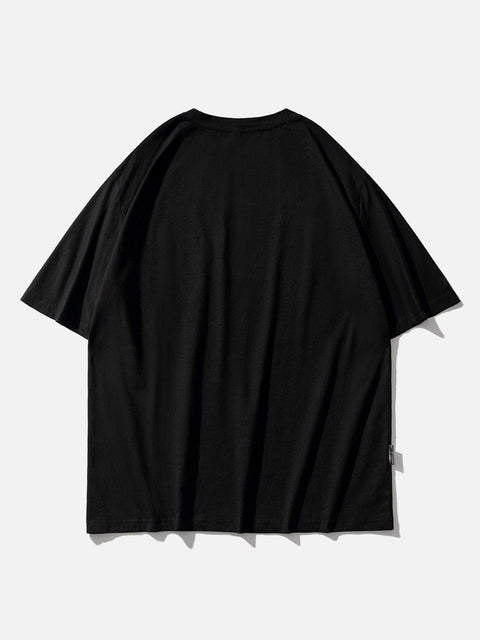 Broken Glass Letter Graphic Tee
